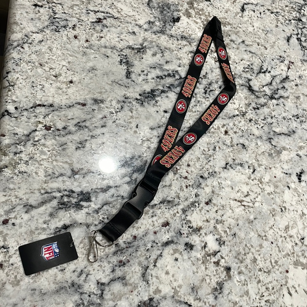 49ers lanyard